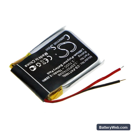 FitBit Charge HR Replacement Battery, 3.7V, 70mAh, Li-Polymer 2