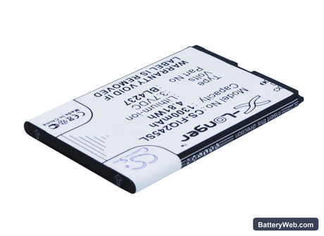 Fly IQ245 Replacement Battery, 3.7V, 1300mAh, Li-ion 2