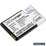 Fukuda EK-168G Replacement Battery, 3.7V, 1200mAh, Li-ion 1