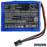 Fluke 830 Replacement Battery, 7.4V, 1800mAh, Li-ion 3