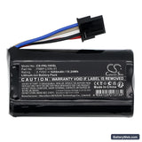 Fluke LIQ-100 Replacement Battery, 3.7V, 5200mAh, Li-ion 3