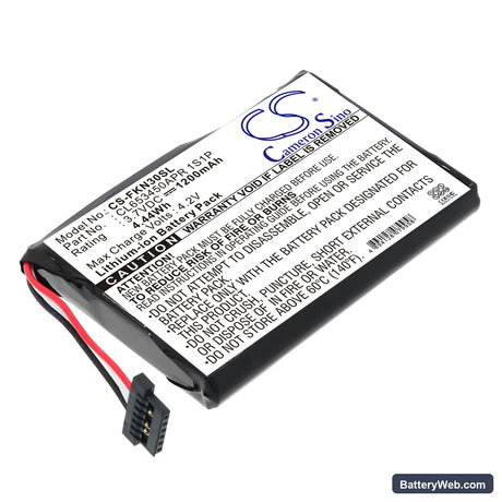 Falk N30 Replacement Battery, 3.7V, 1200mAh, Li-ion 1