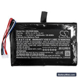 Fujikura 12S Fusion Splicer Replacement Battery, 14.8V, 2000mAh, Li-ion 3