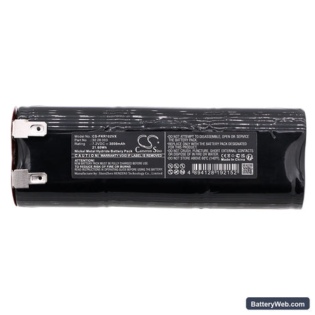 Inotec VC72 Ocean Sun Replacement Battery, 7.2V, 3000mAh, Ni-MH 3