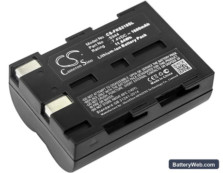 Sumitomo T-81M Replacement Battery, 7.4V, 1600mAh, Li-ion 1