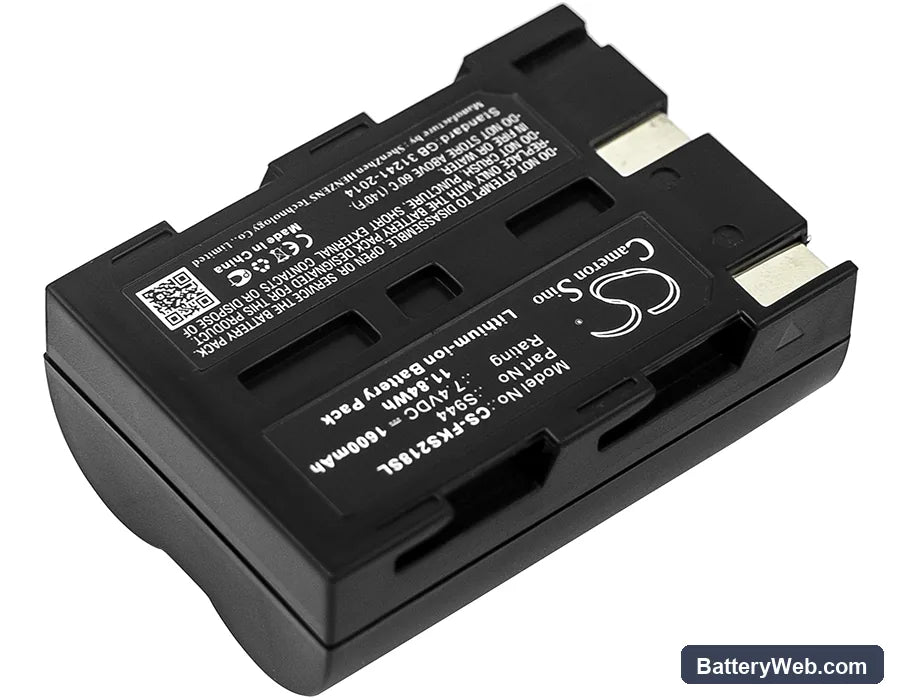 Sumitomo T-81M Replacement Battery, 7.4V, 1600mAh, Li-ion 2