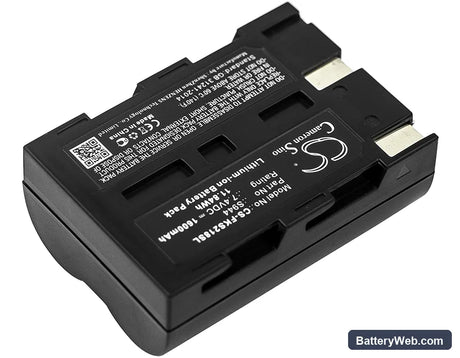 Sumitomo T-81M Replacement Battery, 7.4V, 1600mAh, Li-ion 2