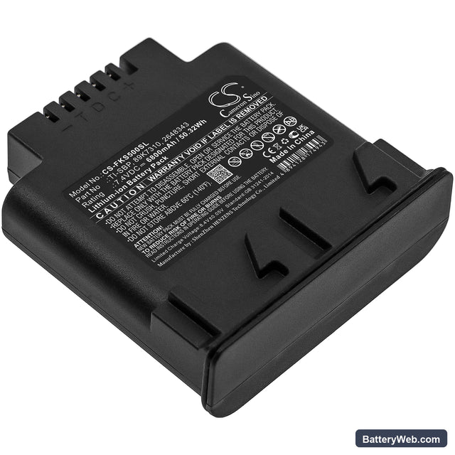 Fluke IR SMART Replacement Battery, 7.4V, 6800mAh, Li-ion 1