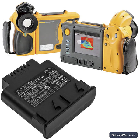 Fluke IR SMART Replacement Battery, 7.4V, 6800mAh, Li-ion 6