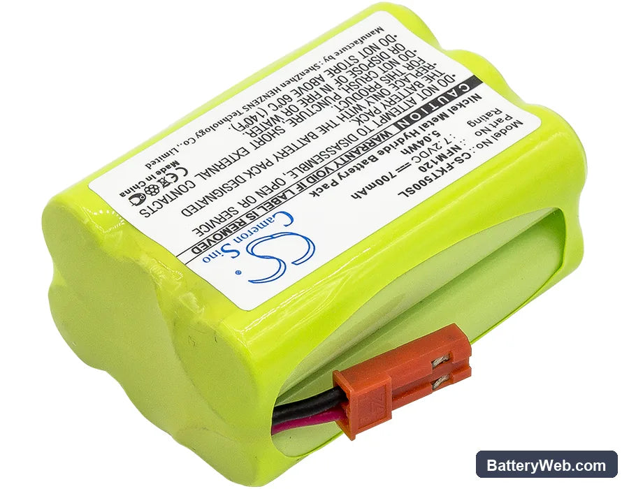 Fluke FiberInspector Mini Replacement Battery, 7.2V, 700mAh, Ni-MH 2