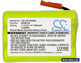 Fluke FiberInspector Mini Replacement Battery, 7.2V, 700mAh, Ni-MH 3