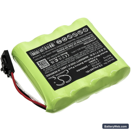 Fluke 2411129 Replacement Battery, 4.8V, 2000mAh, Ni-MH 2