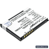 Fujitsu Loox 400 Replacement Battery, 3.7V, 1250mAh, Li-ion 2