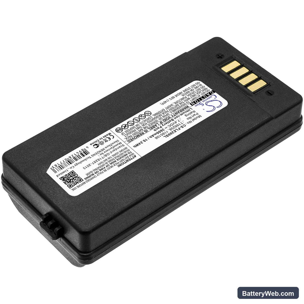 Flir ThermaCam E2 Replacement Battery, 7.4V, 2600mAh, Li-ion 2