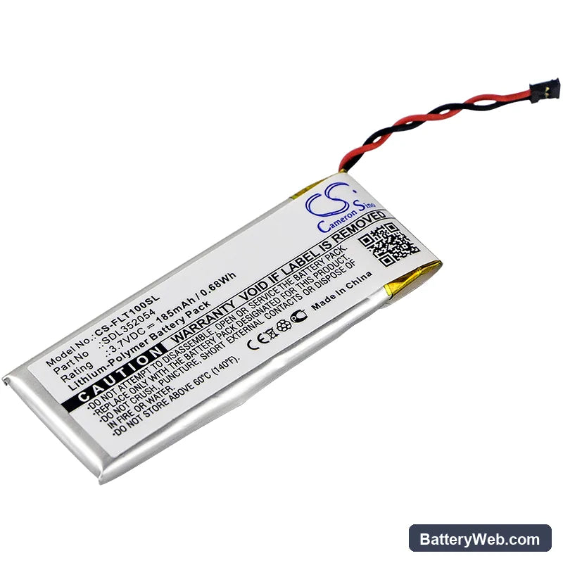 Flir One Replacement Battery, 3.7V, 185mAh, Li-Polymer 1