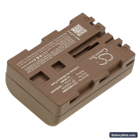 Sony DSLR-A100 Replacement Battery, 7.4V, 2000mAh, Li-ion 2