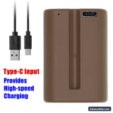 Sony DSLR-A100 Replacement Battery, 7.4V, 2000mAh, Li-ion 6