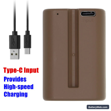 Sony DSLR-A100 Replacement Battery, 7.4V, 2000mAh, Li-ion 6