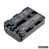 Sony DSLR-A100W/B Replacement Battery, 7.4V, 1400mAh, Li-ion 1
