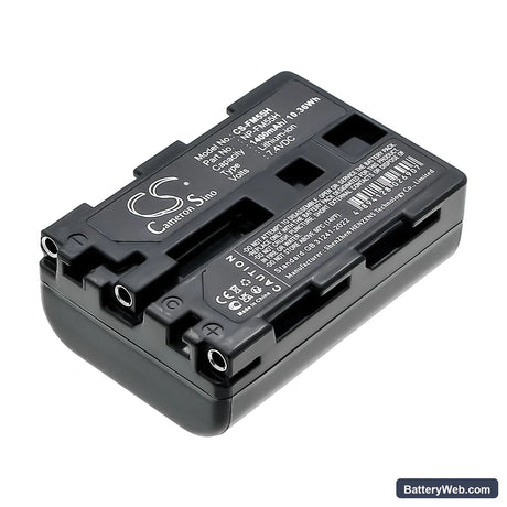 Sony DSLR-A100W/B Replacement Battery, 7.4V, 1400mAh, Li-ion 1