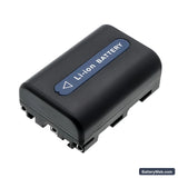 Sony DSLR-A100W/B Replacement Battery, 7.4V, 1400mAh, Li-ion 3
