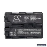 Sony DSLR-A100W/B Replacement Battery, 7.4V, 1400mAh, Li-ion 5
