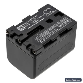 Sony CCD-TRV108 Replacement Battery, 7.4V, 3200mAh, Li-ion 1