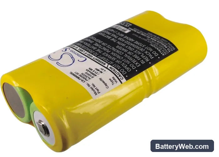 Fluke Scopemeter 91 Replacement Battery, 4.8V, 4500mAh, Ni-MH 1
