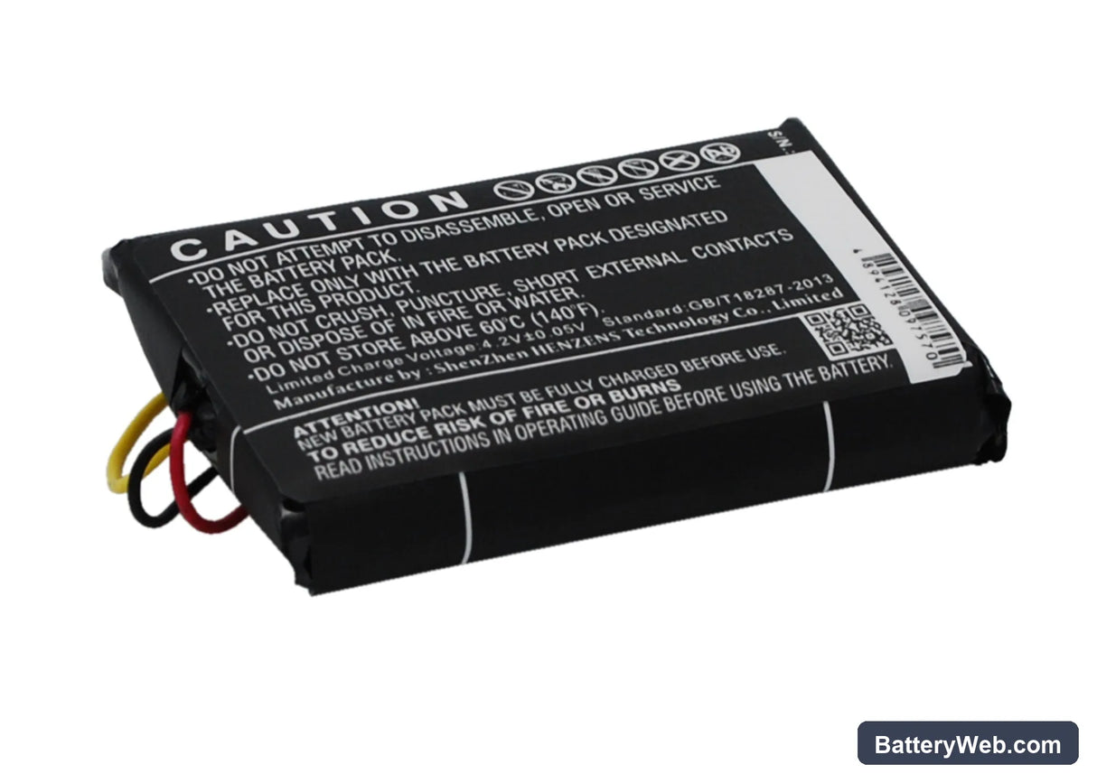 Falcom Mambo 2 Replacement Battery, 3.7V, 1750mAh, Li-Polymer 4