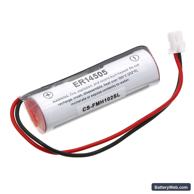 Fuji Electric H12HS Replacement Battery, 3.6V, 2700mAh, Li-MnO2 1