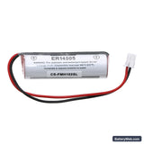 Fuji Electric H12HS Replacement Battery, 3.6V, 2700mAh, Li-MnO2 3