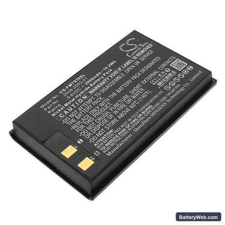 Fluke Microtest 2-Way Injector Tester Replacement Battery, 9.6V, 2000mAh, Ni-MH 1