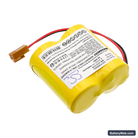 Panasonic Replacement Battery, 6V, 5000mAh, Li-MnO2 2