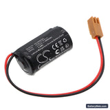 Cutler Hammer Fanuc 90-30 Replacement Battery, 3V, 1800mAh, Li-MnO2 1