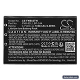 Baofeng UV-3R Replacement Battery, 3.7V, 1050mAh, Li-ion 3
