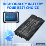 Panasonic FZ-G2D Replacement Battery, 10.8V, 6200mAh, Li-ion 6