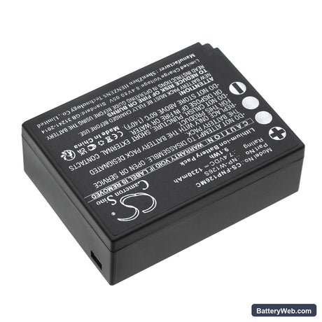 Fujifilm FinePix HS30EXR Replacement Battery, 7.4V, 1230mAh, Li-ion 2