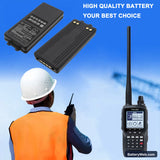 AOR AR-DV10 Replacement Battery, 7.4V, 2000mAh, Li-ion 6