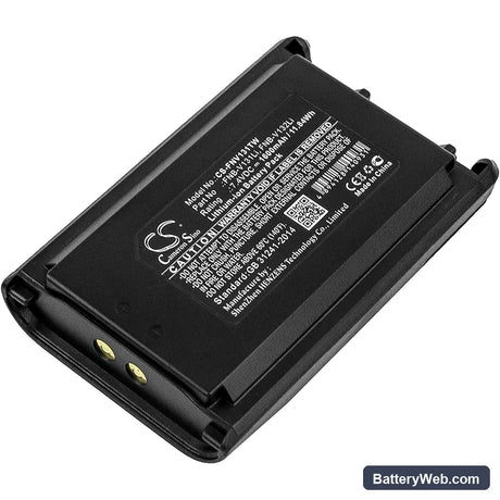 Yaesu VX-230 Replacement Battery, 7.4V, 1600mAh, Li-ion 1