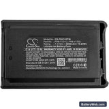 Vertex Standard VX-230 Replacement Battery, 7.4V, 2600mAh, Li-ion 5