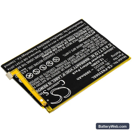Infinix Hot 4 Pro Replacement Battery, 3.85V, 3900mAh, Li-Polymer 2