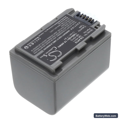 Sony DCR-HC96 Replacement Battery, 7.4V, 1360mAh, Li-ion 2
