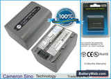 Sony DCR-HC41 Replacement Battery, 7.4V, 1300mAh, Li-ion 1