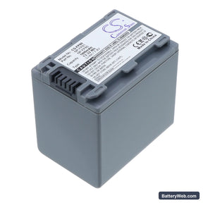 Sony DCR-DVD92 Replacement Battery, 7.4V, 1800mAh, Li-ion 1