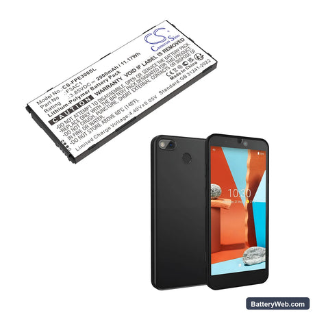Fairphone Fairphone 3 Replacement Battery, 3.85V, 2900mAh, Li-Polymer 6