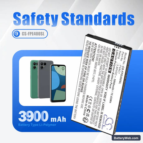 Fairphone Fairphone 4 Replacement Battery, 3.85V, 3900mAh, Li-Polymer 7