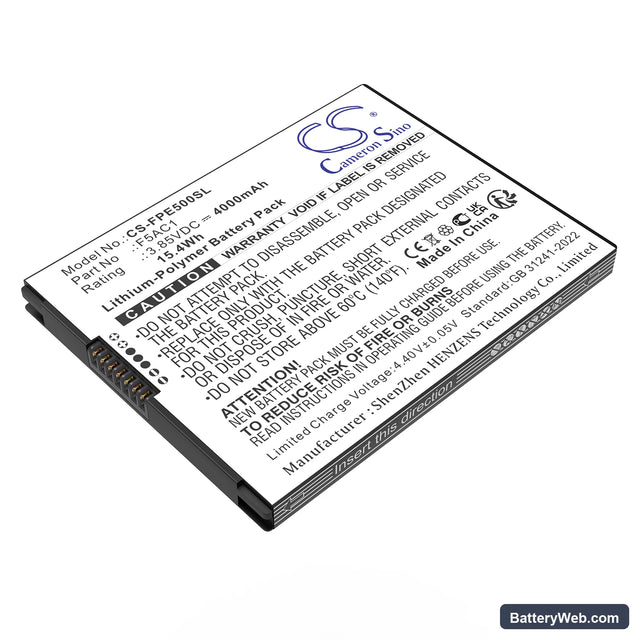 Fairphone Fairphone 5 Replacement Battery, 3.85V, 4000mAh, Li-Polymer 1