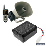 Foxpro banshee Replacement Battery, 11.1V, 5200mAh, Li-ion 6