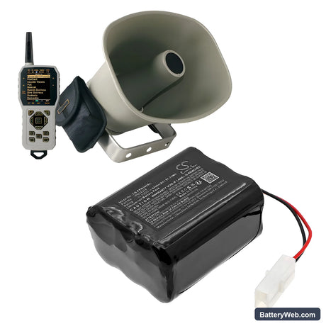Foxpro banshee Replacement Battery, 11.1V, 5200mAh, Li-ion 6