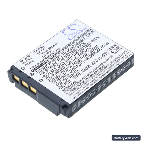 Sony Cyber-shot DSC-P200 Replacement Battery, 3.7V, 900mAh, Li-ion 1